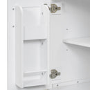 Modern Bathroom Vanity With Ceramic Sink, Soft-Close Doors, Flip Drawer, U-Shaped Shelves, Elegant Storage Solution by HouseOfZazla