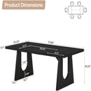 Dining Large Rectangular Kitchen & Dinner Table by HouseOfZazla