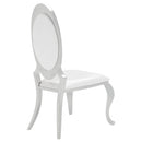 Chester - Upholstered Dining Side Chair (Set of 2) - Creamy White by HouseOfZazla