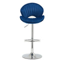 Bar Stools Set of 2 - Adjustable Barstools with Back and Footrest