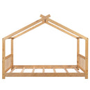 House Platform Bed With Headboard And Footboard, Roof Design by HouseOfZazla
