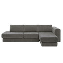 L-Shaped Modular Sofa With Double Layer Cushion by HouseOfZazla