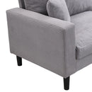 Modern Upholstered Resilience Three Seater Sofa by HouseOfZazla