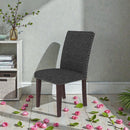 Upholstered Dining Chair With High Back Design (Set of 2) by HouseOfZazla