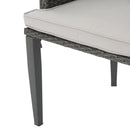 Hillhurst Outdoor Chair Set of 2 with Weather Resistant Cushions by HouseOfZazla