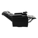 270 Degree Swivel Power Recliner With Tray Table, Phone Holder, Cup Holder, USB Port by HouseOfZazla