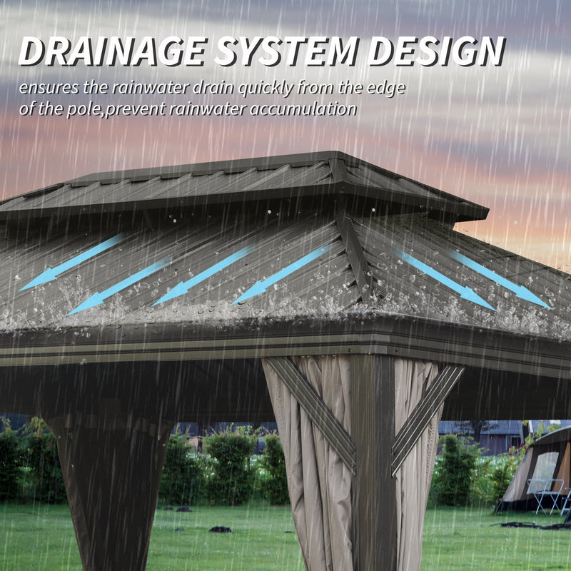10' X 14' Hardtop Gazebo, photo 5 of 10