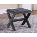Upholstered Accent Bench With Nailhead Trim by HouseOfZazla