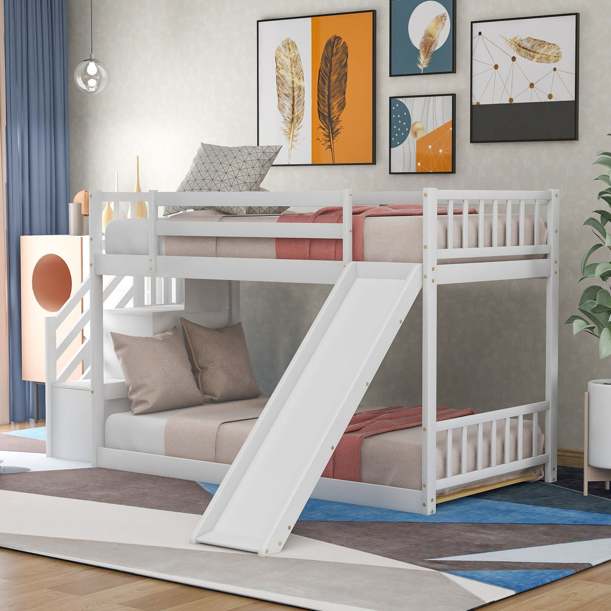 Bunk Bed With Convertible Slide And Stairway, photo 22 of 24