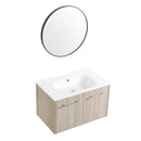30 Inch Wall Mounted Bathroom Vanity (KD-Packing)-BEO