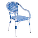 Outdoor Bistro Chairs with Aluminum Frame, Set of 2 by HouseOfZazla