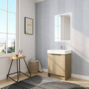 24 Inch Bathroom Vanity With Ceramic Basin (KD-Packing)