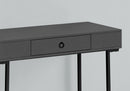 Computer Desk For Home Office, Glossy, Storage Drawer by HouseOfZazla