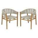 Outdoor Accent Chair Set 2 Person Seating Group