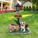Corgi Dog Planter Garden Decor by HouseOfZazla