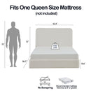 Canter - Tall Headboard Upholstered Bed by HouseOfZazla