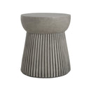 Outdoor Lightweight Concrete Side Table