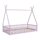 House Shaped Design Bed With Fence by HouseOfZazla