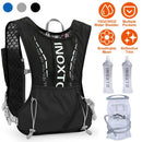 Sport Hydration Vest Running Backpack with 15oz 50oz Water Bladder Adjustable Strap Storage Bag for Trail Running Marathon Race Hiking