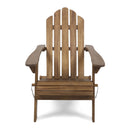 Aurascape - Outdoor Acacia Wood Foldable Adirondack Chair