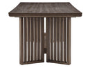 Kavanaugh - Trestle Dining Table - Dark Brown