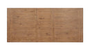 Kingston - Extendable Trestle Dining Table - Whisper White And Cerused Nutmeg by Unique Piece Furniture