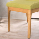 Contemporary Fabric Comfort Dining Chairs (Set of 2)