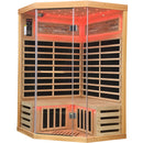 Double Sauna Room With Carbon Heating Plates - White Oak by HouseOfZazla