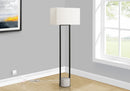 Lighting, Floor Lamp, Contemporary - Black / Beige by HouseOfZazla