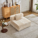 Convertible Floor Sofa Bed With Fixed Shape Frame For Living Room by HouseOfZazla