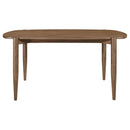 Whisten - Dining Set With Rounded Tabletop And Upholstered Chairs