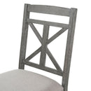 Dining Set With Extendable Round Table And 4 Upholstered Chairs by HouseOfZazla