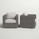 Patio Chair With Cushions Stylish Design by HouseOfZazla