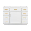48" Bathroom Vanity without Sink, Cabinet Base Only