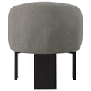 Maciel - Upholstered Barrel Back Accent Chair - Mushroom by HouseOfZazla