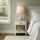 Victoria - Bedside Table With Drawer And Shelf by HouseOfZazla