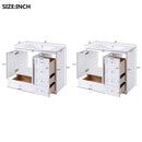 Shaker Free Standing Bathroom Vanity Cabinet & Sink, Soft Close Drawers, Soft Close Doors by HouseOfZazla