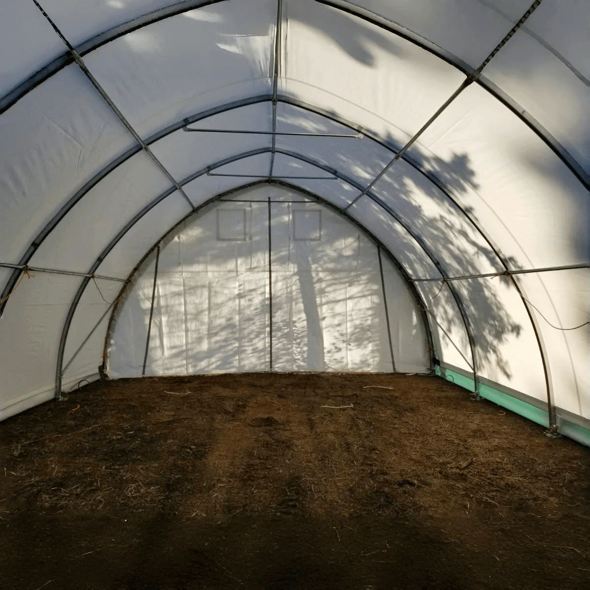 Single Truss Arch Storage PE Shelter, photo 17 of 17