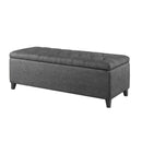 Elegant Design Tufted Top, Soft Close Storage Bench by Unique Piece Furniture