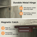 Farmhouse Nightstand, Charging Station & Storage by HouseOfZazla