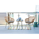Antibes - 3 Piece Outdoor Patio Conversation Set by HouseOfZazla