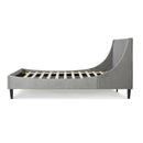 Aspen - Vertical Tufted Modern Headboard Platform Bed Set by HouseOfZazla