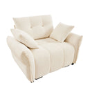 Modern Ergonomic Single Seater Sofa With High Resilience Cushions by HouseOfZazla