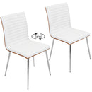 Mason - Contemporary Dining Chair (Set of 2) With Swivel by HouseOfZazla