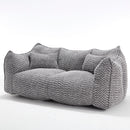 Comfortable Dual Beanbag Chair With High Resilience Foam Core For 2 People by HouseOfZazla
