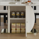Modern Dining Table Set With Storage, Includes Chairs by HouseOfZazla