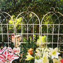 Metal Garden Rustproof Trellis For Climbing Plants Outdoor Flower Support by Unique Piece Furniture