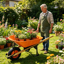 Steel Tray Wheel Barrow by HouseOfZazla