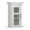 Avington - Single Door Wall Cabinet - Pure White by HouseOfZazla
