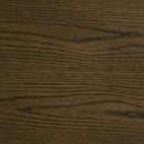 Kessler Round Sculptural Wood End Table Brown